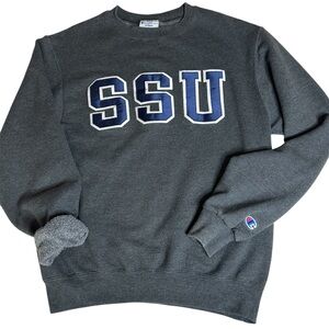 Vintage Champion Gray SSU Sweater